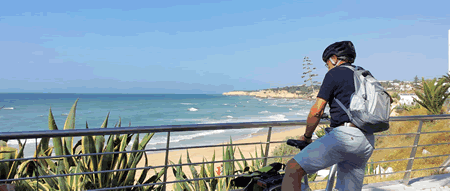 Radtour Strand Algarve